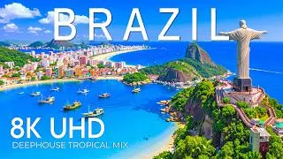 Thumbnail: Brazil 8K Drone Footage | Rio de Janeiro, Blue Bays & Coastal Paradise UHD
