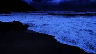 Thumbnail: Deep Sleeping Ocean Sounds | Whispering Ocean Waves ASMR on a Beach at Night for Insomnia