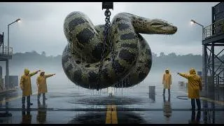 Thumbnail: Giant Anaconda Slithers Into the Water — Amazon’s Silent Predator Awakens