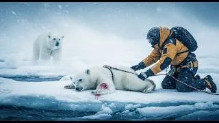 Thumbnail: Rescuing a Lost Polar Bear Cub in a Violent Arctic Ice Storm – Dramatic Survival Story