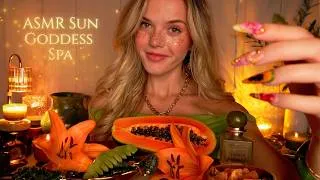 Thumbnail: ASMR 1h Sun Goddess Spa 🌞🥭 Papaya Glow Treatment (+overlay sounds, gentle spa music)
