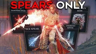 Thumbnail: Elden Ring (+DLC) But I Can ONLY USE SPEARS