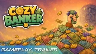 Thumbnail: Cozy Banker - Gameplay Trailer | Satisfying Money Sorting Sim