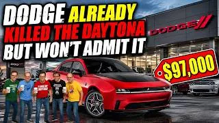 Thumbnail: DODGE KILLED THE DAYTONA CHARGER EV BUT WON'T ADMIT IT YET