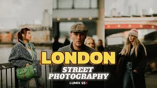 Thumbnail: London Street Photography with Lumix S5II & 85mm | Thames & Borough Market POV