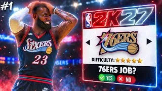 Thumbnail: NBA 2K27 Philadelphia 76ers Franchise Begins!