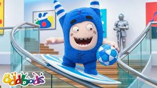 Thumbnail: Pogo's Trapped in Jeff's High-Tech House! 🏠🚨 | Oddbods Full Episode | Funny Cartoons for Kids
