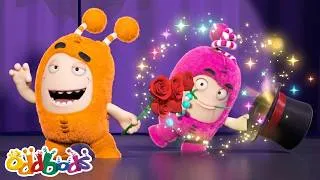 Thumbnail: Slick's Amazing Magic Show! 🪄🎩 | Oddbods Full Episode | Funny Cartoons for Kids