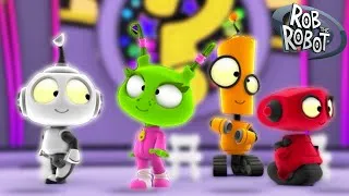 Thumbnail: Game Show 😎 Rob the Robot | Cartoons For Kids