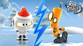Thumbnail: Skate Off! 🧊⛸️Rob the Robot | Cartoons For Kids