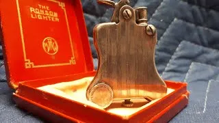 Thumbnail: ebay listing temp video -RARE 1928 RONSON BANJO LIGHTER