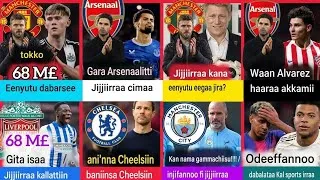 Thumbnail: Oduu Ispoortii Guyyaa Har'aa | Arsenal fi Man United | Premier League