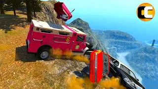 Thumbnail: GTA 4 Cliff Drops Crashes with Real Cars mods
