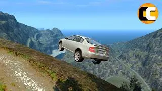 Thumbnail: GTA 4 Cliff Drops Crashes with Real Cars mods