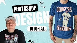 Thumbnail: Creating a Sports Photo Tshirt in Adobe Photoshop