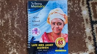 Thumbnail: LATE MRS JANET ASIWEH (NEE ISAH)