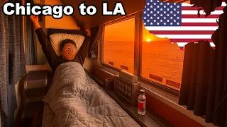 Thumbnail: $717 Riding America's LUXURY SLEEPER TRAIN Chicago to Los Angeles 🚈 Amtrak Southwest Chief