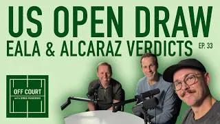Thumbnail: US Open Draw: EALA & ALCARAZ Predictions | Sabalenka Woes | Zverev's Golden Chance