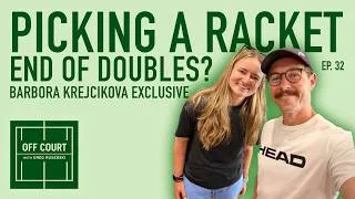 Thumbnail: Barbora Krejcikova Exclusive | End Of Doubles? | Picking A Racket 