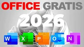 Thumbnail: Como INSTALAR Microsoft OFFICE GRATIS en 2026 ✅ 100% Legal desde la WEB OFICIAL