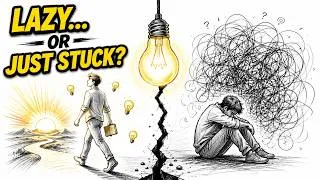 Thumbnail: Why Ambitious People Feel Lazy | The Psychology No One Talks About | DreamNest Studio