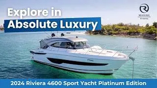 Thumbnail: 2024 Riviera 4600 Sport Yacht Platinum Edition