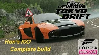 Thumbnail: Han's RX-7 from Tokyo Drift | Complete build + Drift tuning + Vinyl making | Forza Horizon 4