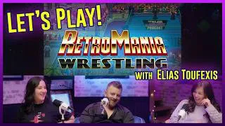 Thumbnail: Let's Play! RetroMania Wrestling with L'ak From "Star Trek: Discovery": Elias Toufexis!