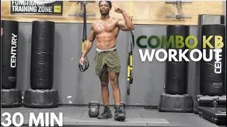 Thumbnail: 30 MIN | Double Kettlebell Combo Workout | Strength Training | 2 in 1 Exercises