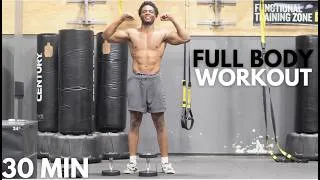 Thumbnail: 30 MIN | Upper + Lower DUMBBELL Workout | Full Body Functional💥 | Strength Training