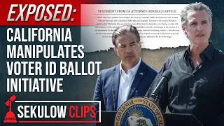 Thumbnail: EXPOSED: California Manipulates Voter ID Ballot Initiative