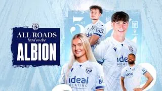 Thumbnail: All roads lead to the Albion | Introducing the Baggies' blue 2026/27 Macron third kit! 😎🩵