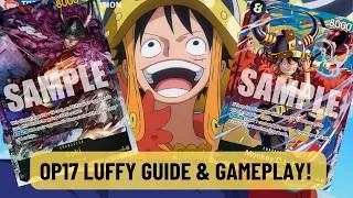 Thumbnail: One Piece TCG: The Ultimate OP17 Elbaph Luffy Guide!