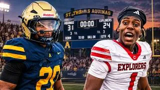 Thumbnail: #1 ATHLETE IN THE COUNTRY vs #1 TEAM IN THE COUNTRY I A'mir Sears  vs St. Thomas Aquinas