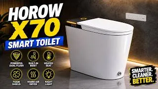 Thumbnail: This Smart Toilet Does EVERYTHING! | HOROW X70 Smart Toilet Review