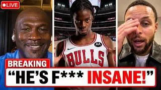 Thumbnail: Michael Jordan & Stephen Curry STUNNED by Caleb Wilson?! 😱 Bulls Rookie Already Breaking NBA Records
