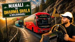 Thumbnail: 🚌 Manali to Dharamshala in Ram Dalal Bus 😱 With a Crazy Indian  Driver! | ETS 2 Indian Map #ets2