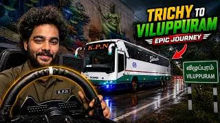 Thumbnail: I Became an Indian Bus Driver! 😱 | Trichy to Viluppuram | ETS 2 Realistic Gameplay #ets2