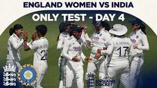 Thumbnail: Finale To Historic Lord's Test | Highlights - England Women v India Day 4 | Rothesay Test 2026