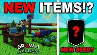 Thumbnail: RETURNING UPDATE & CODE ITEMS!? | Grow a Garden Roblox Birthday