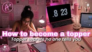 Thumbnail: How to Become a Class Topper (The A+ Blueprint Nobody Teaches You)
