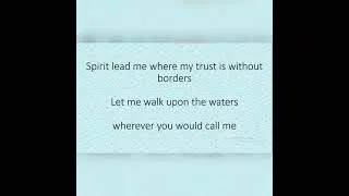 Thumbnail: Spirit lead me - Hillsong United lyrics