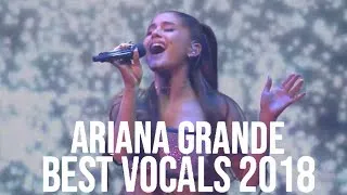 Thumbnail: Ariana Grande's BEST VOCALS in 2018!