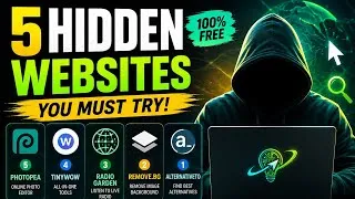 Thumbnail: 5 Hidden Websites You Must Try in 2026 🔥 | Best Free Websites That Will Blow Your Mind