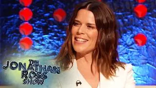 Thumbnail: Neve Campbell Was Pulled Through A Forest By A Bear | The Jonathan Ross Show