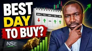 Thumbnail: Best Day of Week to Buy NSE Shares // The Day of the Week Effect Explained using Kenya Stocks at NSE