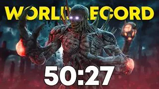 Thumbnail: [WR] Solo 'Rex Infernus' Easter Egg Speedrun (50:27 - Black Ops 7 Zombies)
