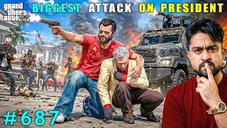 Thumbnail: The Deadliest Attack On The President | Gta 5 Gameplay #687