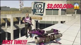 Thumbnail: GTA ONLINE: My First Time Doing The Kortz Heist!! [No Commentary] WE BACK!!!