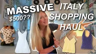 Thumbnail: HUGE summer vacation shopping haul for my ITALY TRIP!!!